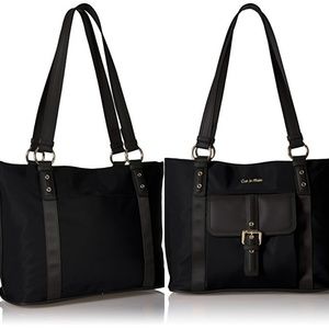 🎈🎉Nylon buckle detail top zip tote💢❣